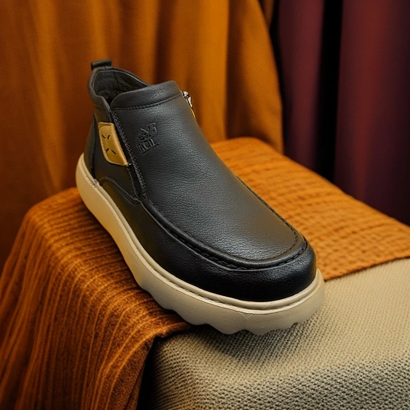 2024年新款男士冬季皮鞋