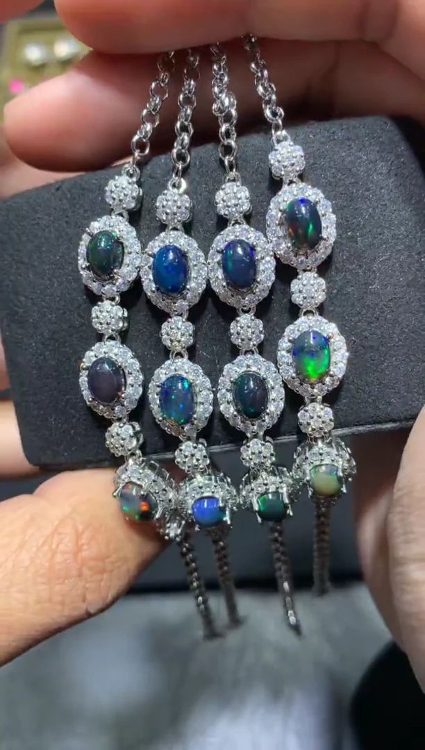 未镶嵌欧泊手链E81【多样性发其一】