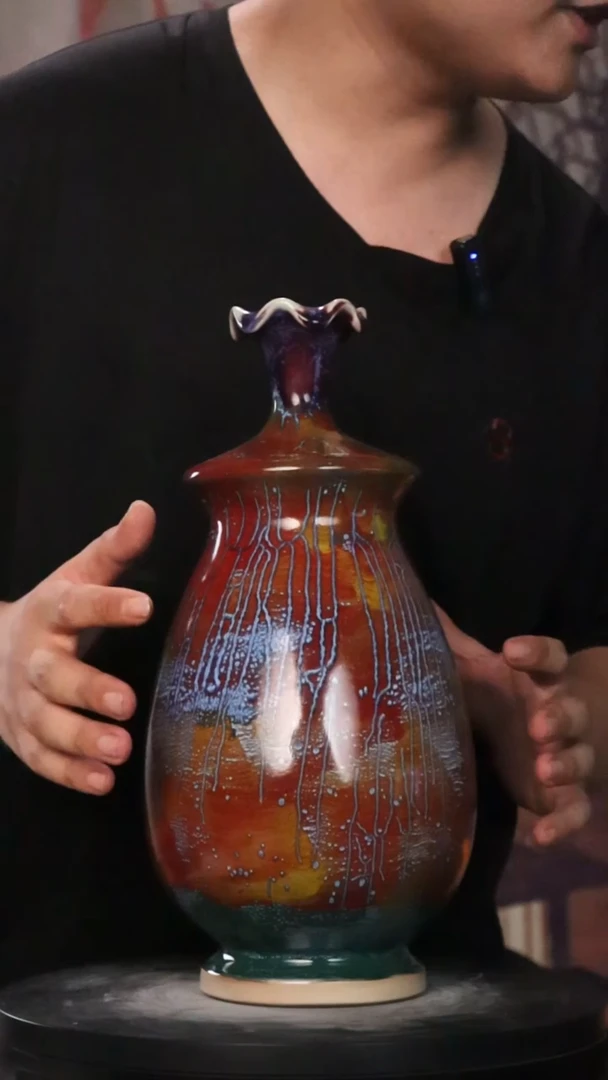 瓷片少年渡钧 钧瓷收藏品