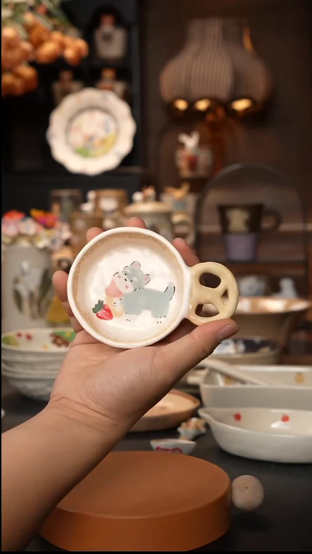 餐具川谷原创手作陶瓷  12.8  不退差价