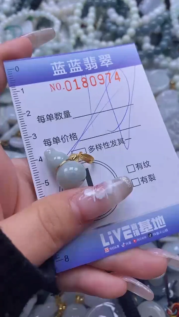 【闪购商品】翡翠颈饰未镶嵌闪购0180974多样性发其一
