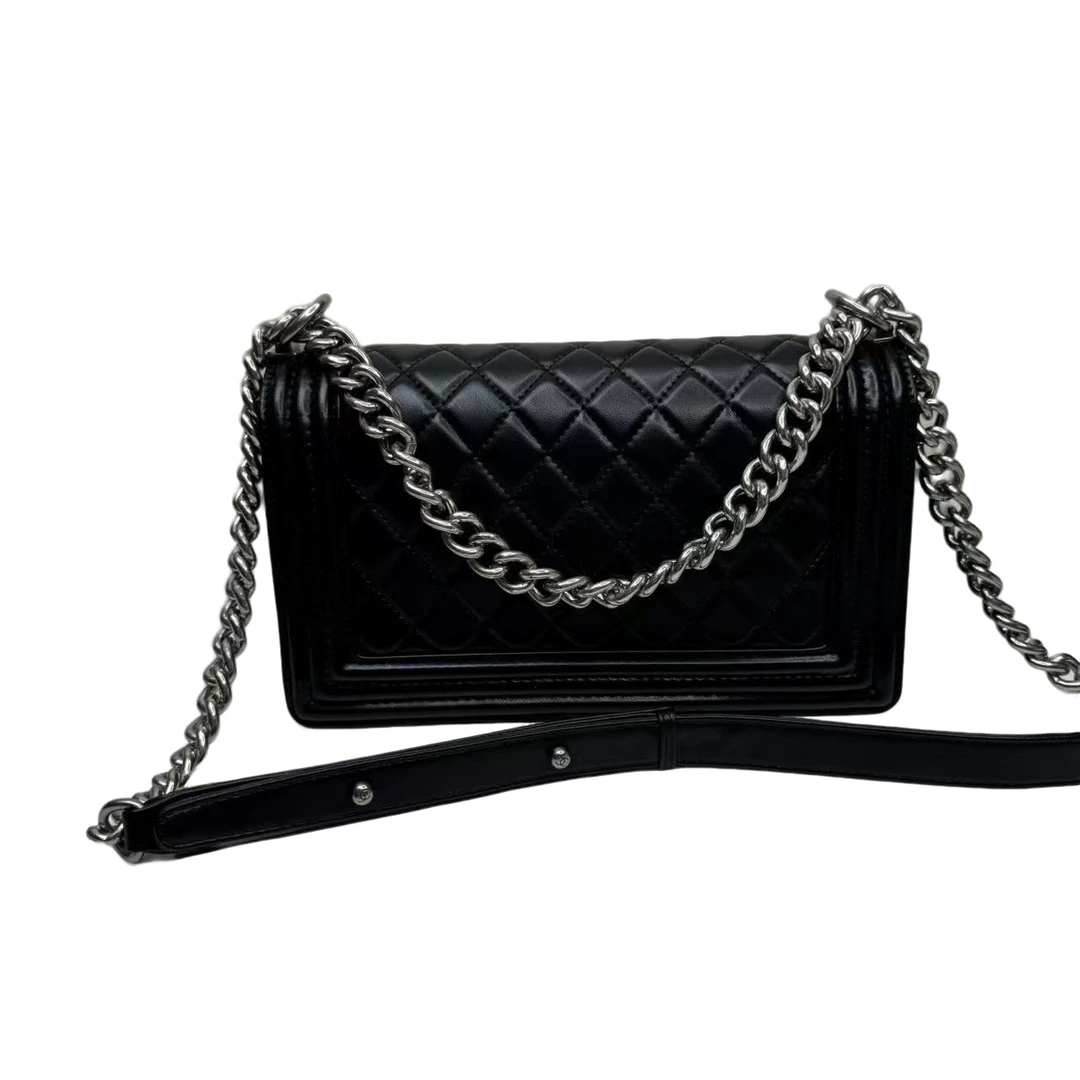 新款上新手工定制菱格辣妈包Leboy