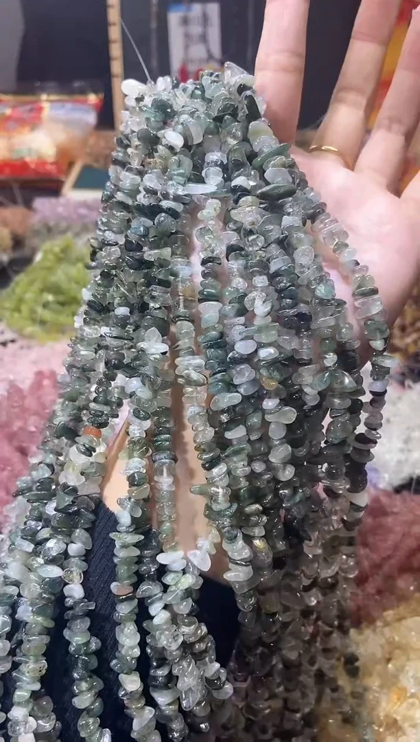 【闪购商品】水晶珠宝半成品未镶嵌緑发晶