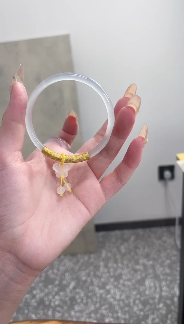 【闪购商品】玛瑙/玉髓手镯未镶嵌55-56圈 需要包容