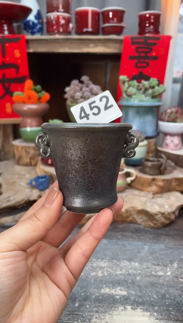 【闪购商品】摆件452知木小芳花盆