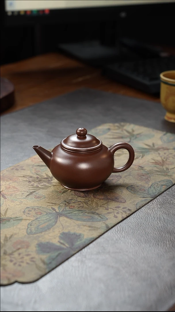 茶壶紫砂水平紫泥140cc