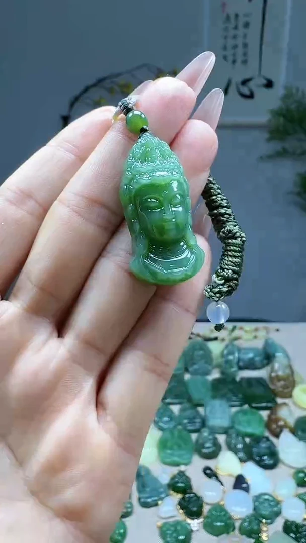 未镶嵌和田玉挂件1