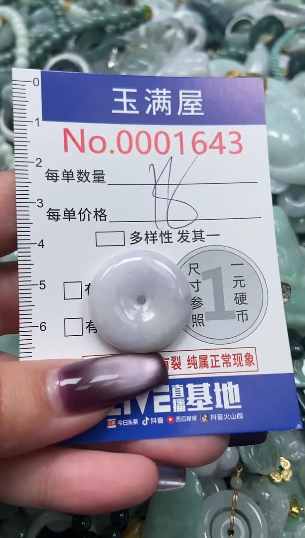 颈饰未镶嵌翡翠1643