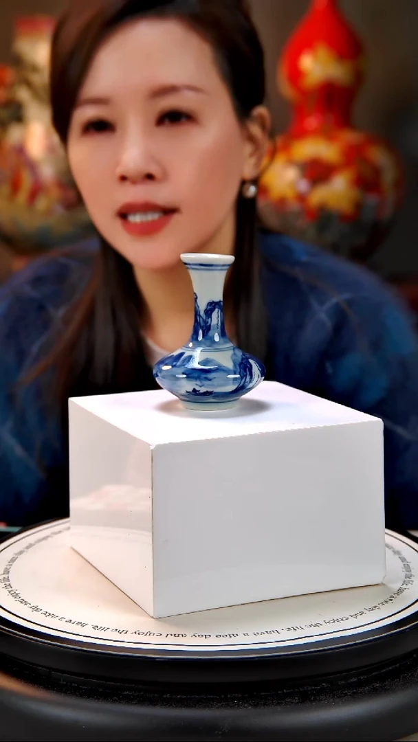 摆件陶景德镇手绘陶瓷9