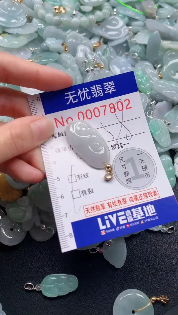颈饰未镶嵌翡翠7802