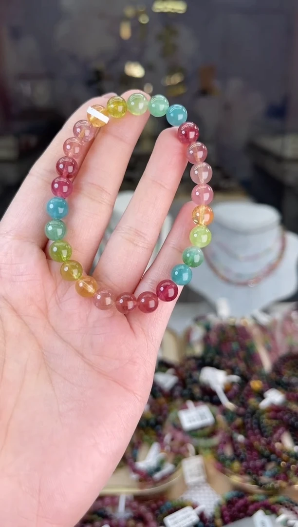 【闪购商品】碧玺/未镶嵌7mm+碧玺单圈多样性发货