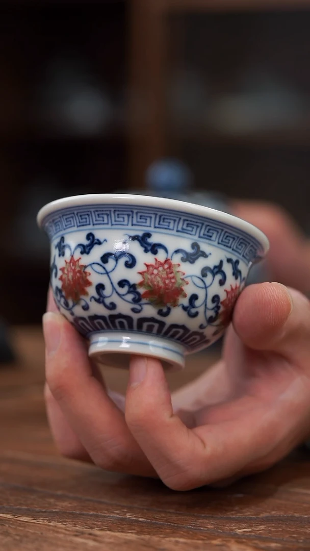 瓷片手工手绘假一罚十