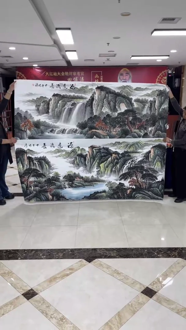 国画田博涛老师手绘国画6