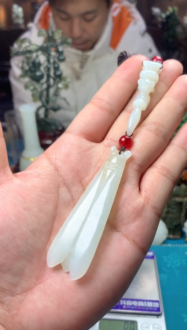 颈饰未镶嵌和田玉拍一发一