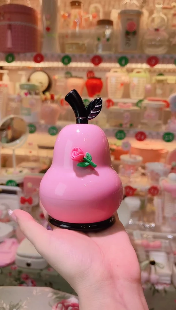 其他品质好发货快放心拍！粉色鸭梨牙签罐