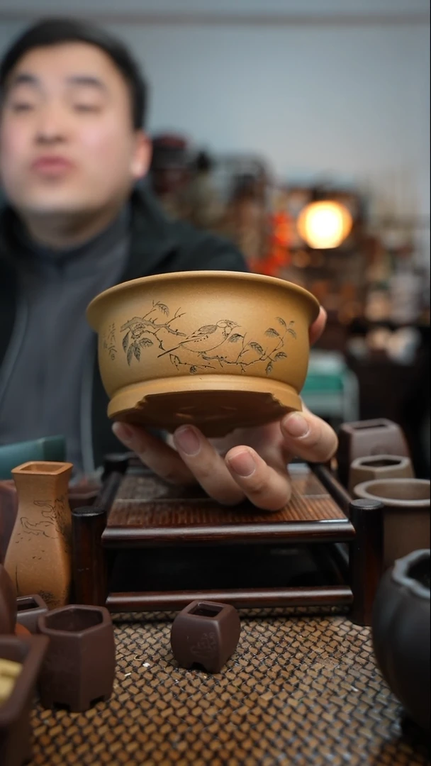 【闪购商品】紫砂花盆長木軒精品紫砂