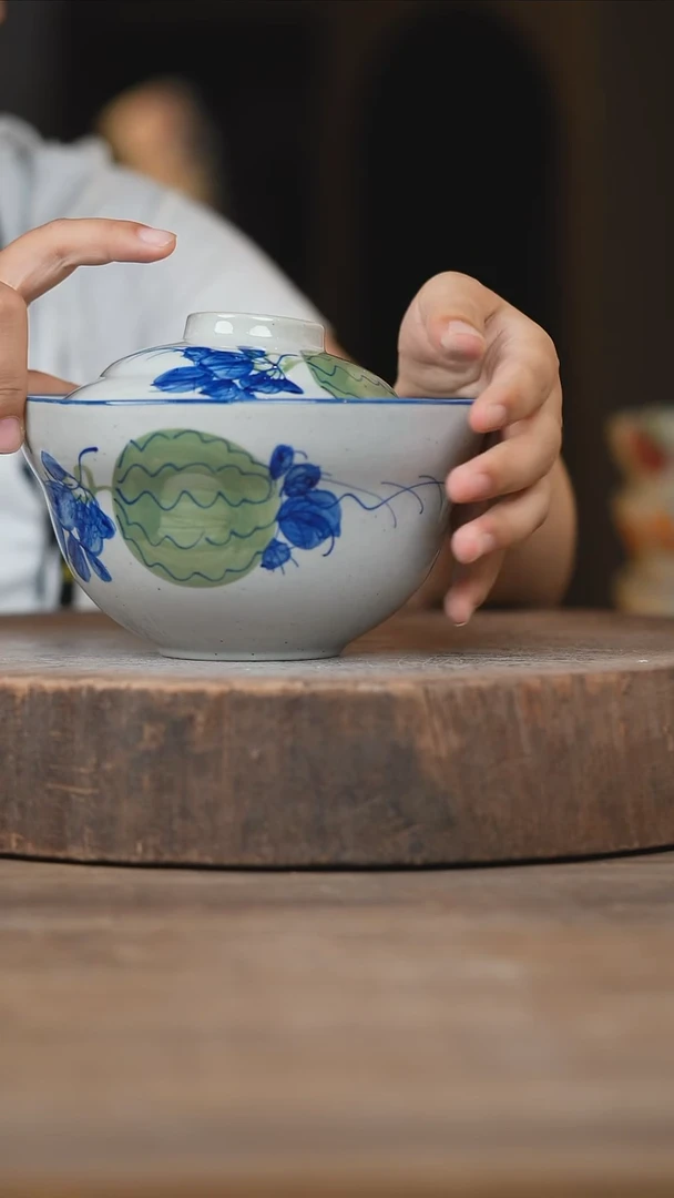 瓷片景德镇高温釉下彩（食品级）