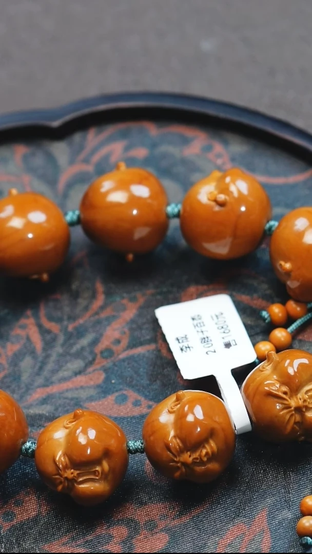 手串/手链橄榄核游****7胖子百态