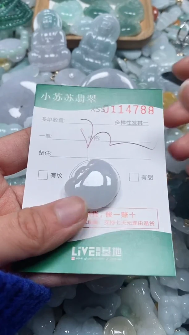 【闪购商品】翡翠颈饰未镶嵌闪购商品0114788