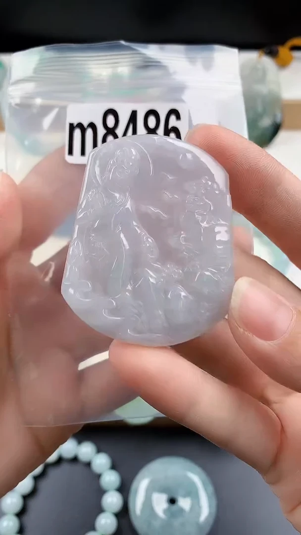 颈饰未镶嵌翡翠天然翡翠吊坠挂件