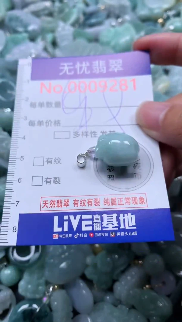 颈饰未镶嵌翡翠9281