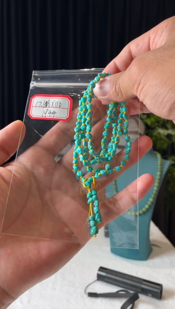 未镶嵌绿松石项链噶玛珠宝随行设计款