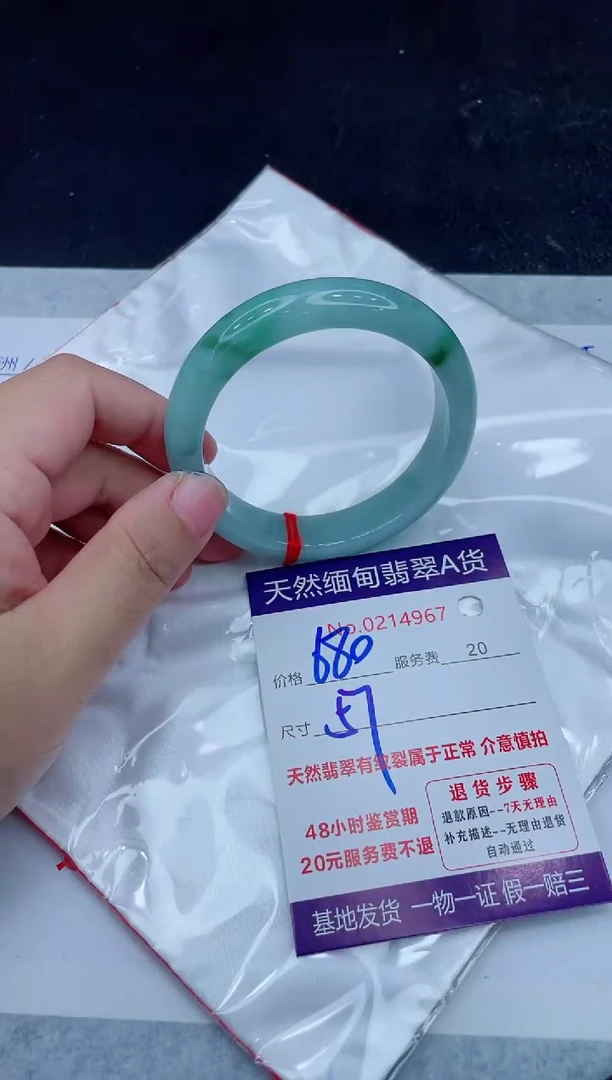 未镶嵌手镯翡翠680.0000