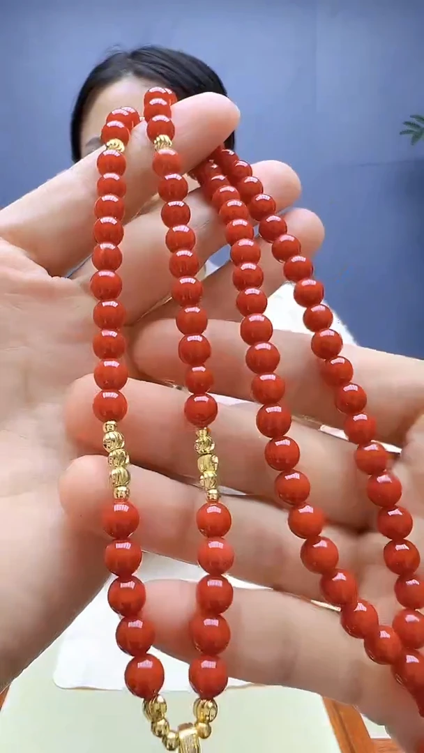 静柏手工艺吊坠项链6mm万能链