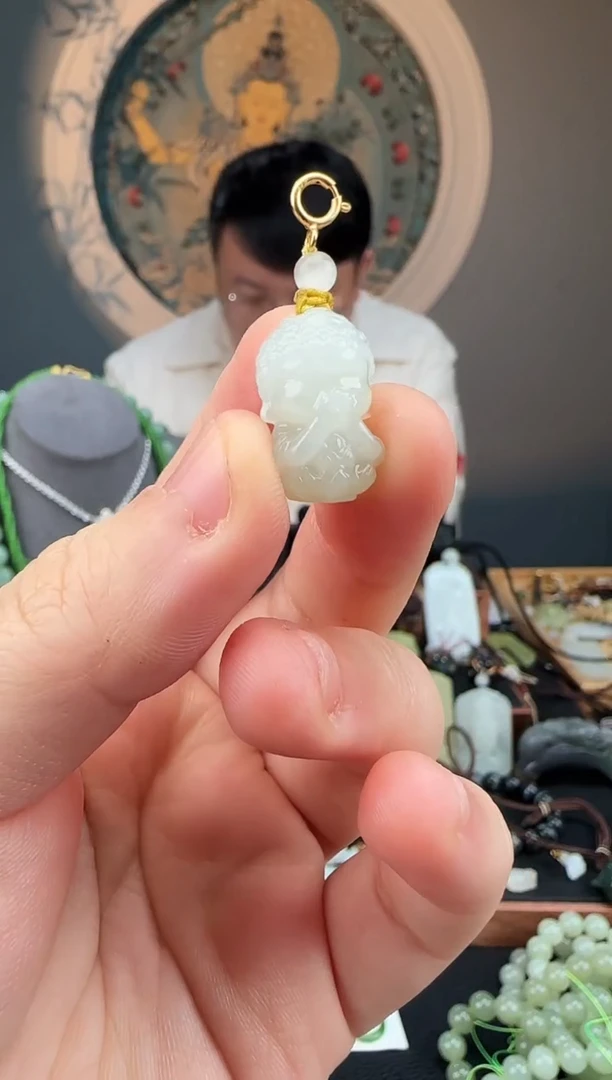 颈饰未镶嵌和田玉和田玉