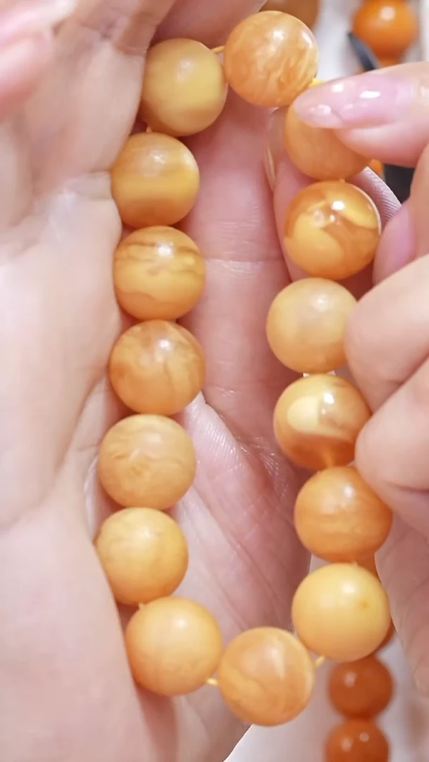 蜜蜡颈饰未镶嵌5942天然蜜蜡珠宝奇石云端妖孽全部保真