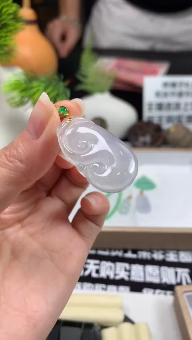 颈饰未镶嵌翡翠瞅*呢---116495