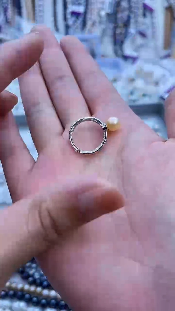 【闪购商品】淡水珍珠戒指未镶嵌497