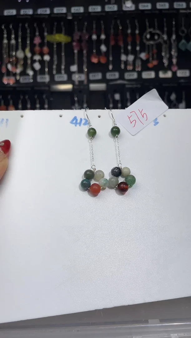 【闪购商品】紫晶耳饰银S925镶嵌喜欢拍