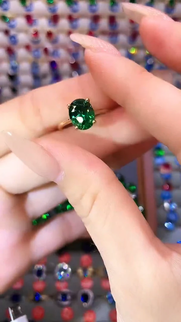 戒指透辉石银S925镶嵌.......