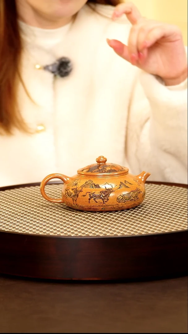 茶壶紫砂紫砂作品0105