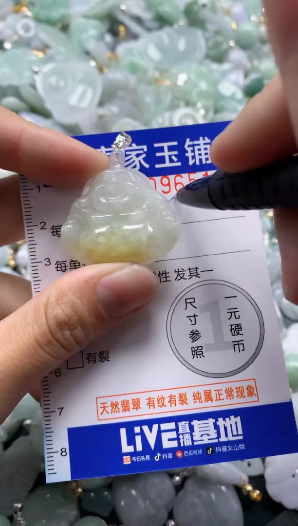 颈饰未镶嵌翡翠9651