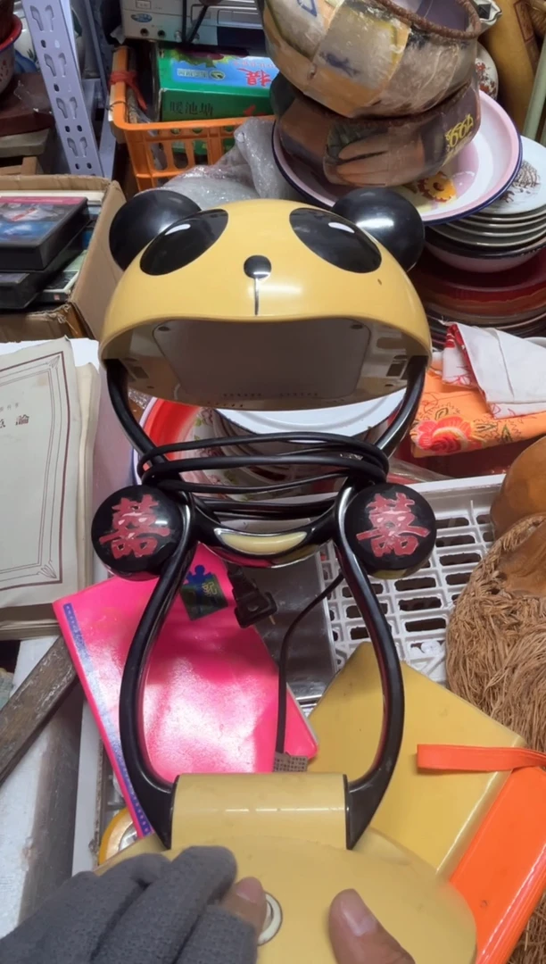 手工艺品琉璃她****话摆件
