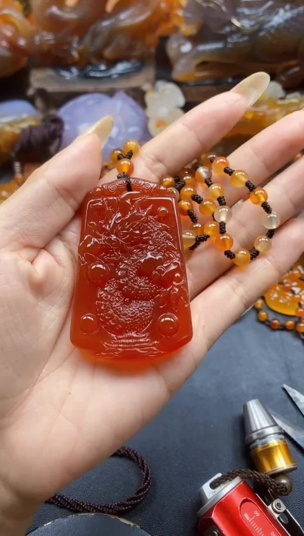 玛瑙/玉髓挂件未镶嵌ll