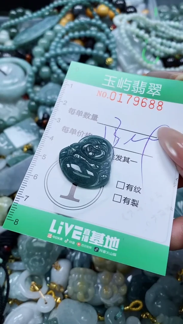 翡翠未镶嵌颈饰闪购0179688