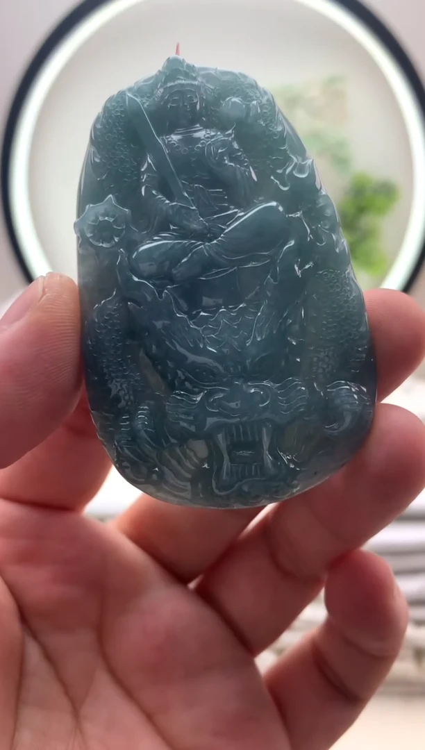 颈饰未镶嵌翡翠普贤