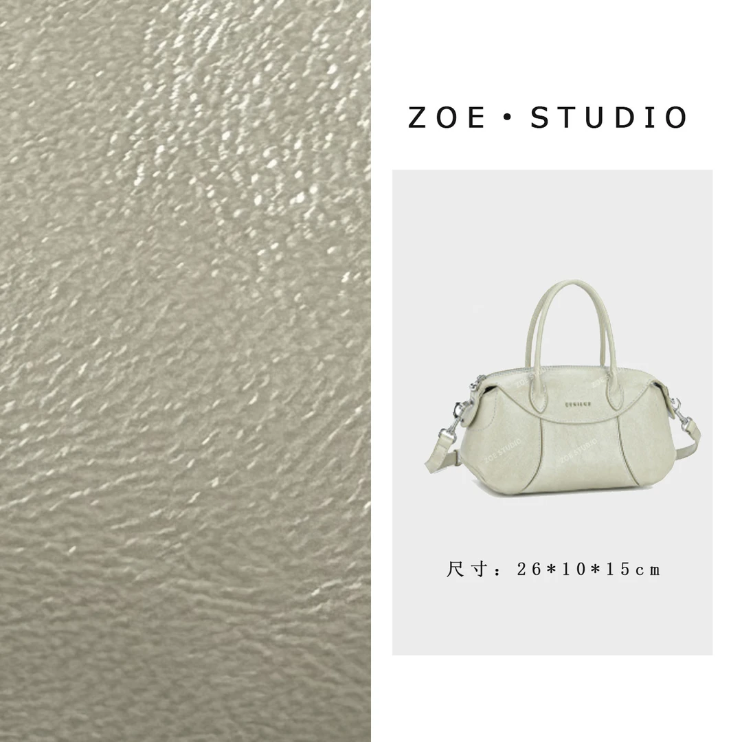 【佐伊甄选】QYX-81475-冰融绿轻奢女士时尚百搭小众单肩挎包拼色