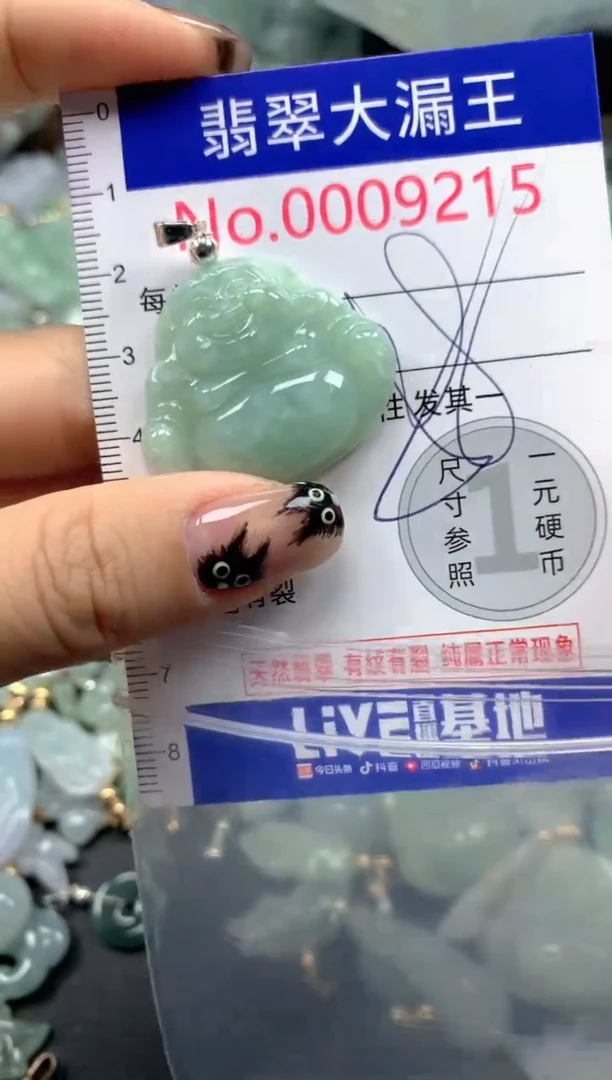 颈饰未镶嵌翡翠9215