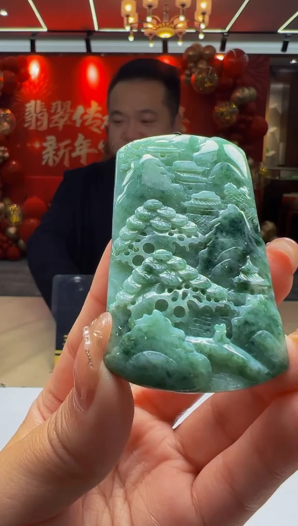 【闪购商品】定制翡翠未镶嵌Q2025-2-11-11