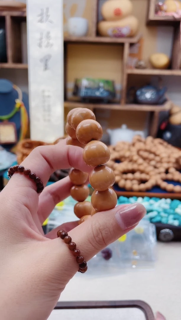 【闪购商品】猴头核桃手串Q199猴头爱心单圈
