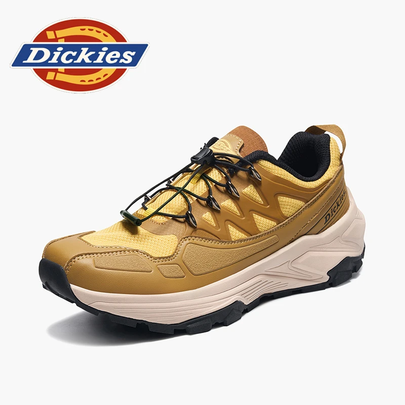 Dickies2025老爹鞋徒步鞋复古低帮防滑跑鞋轻便耐磨户外休闲鞋