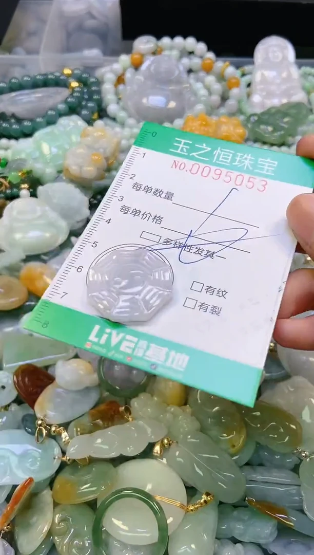 翡翠未镶嵌颈饰闪购0095053多样性发其一