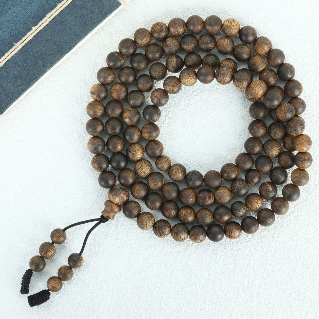 汇安 沉香越南惠安红土沉香20克0.7手串多圈 正区天然