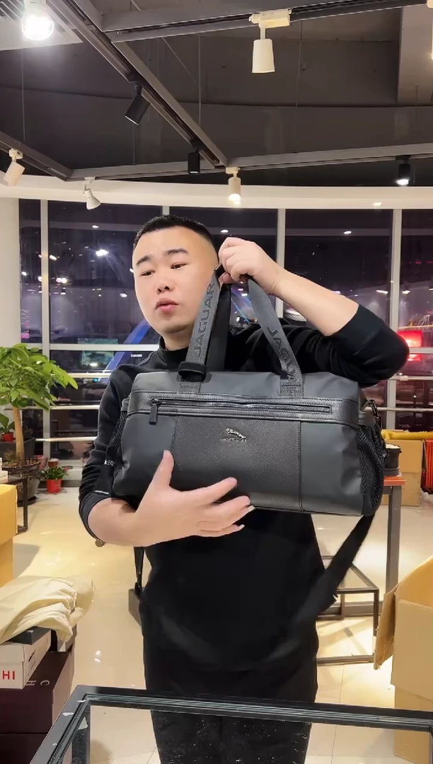 鹿皮（革）韩爵绅士包包皮具952