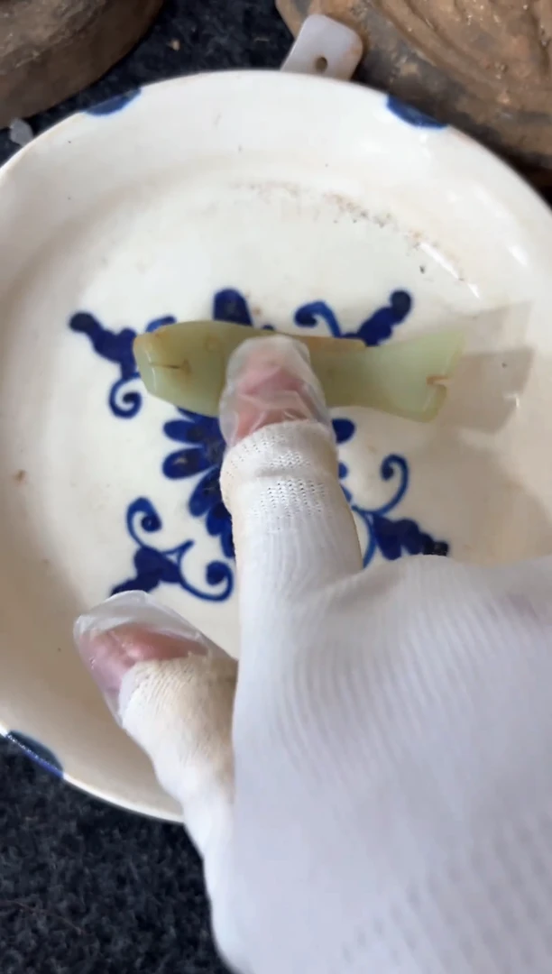 瓷片手工，手绘，瓷器1