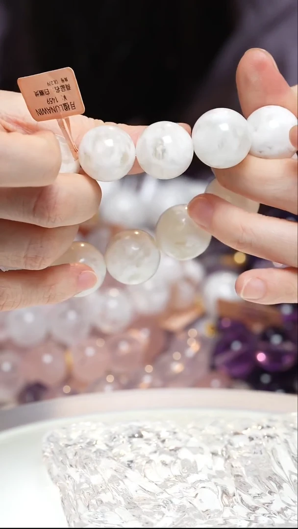 未镶嵌手串水晶雪花幽灵手串·DD0025OC024L279